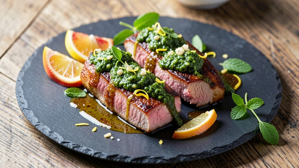 Mint Pork Chops Recipe: Bright Herb Crust Meets Juicy Centers