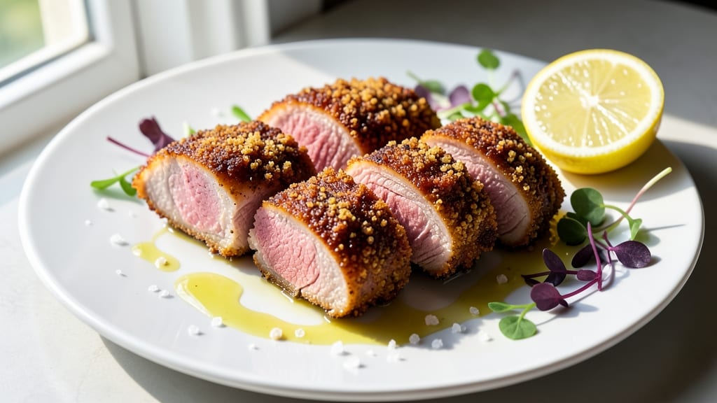 Battered Pork Tenderloin Recipe: Crispy Golden Crust, Juicy Pink Inside