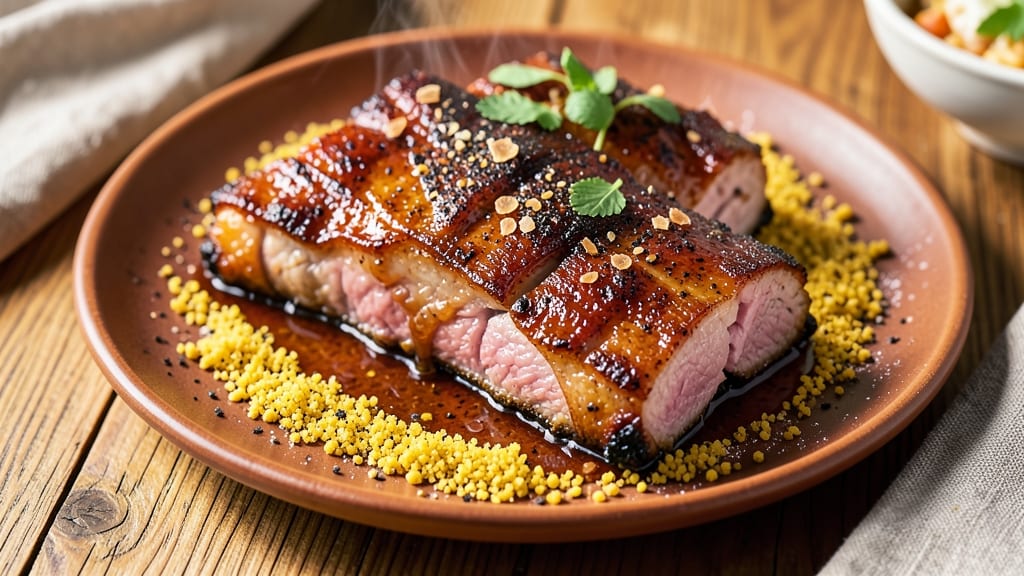 Baked Pork Side Ribs Recipe: Crispy Bark, Juicy Pink Hearts in One Pan