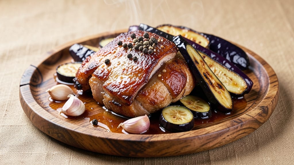 Adobong Talong With Pork Recipe: Smoky Soy-Glazed Eggplant and Pork Simmered to Velvety Richness