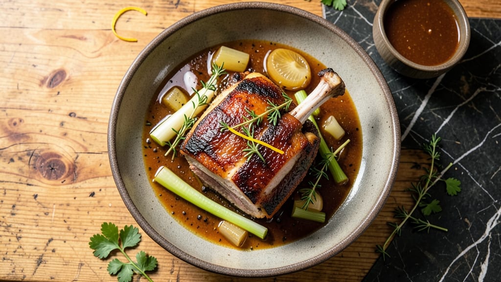 Alton Brown's Pork Shoulder Recipe: Science-Backed Shreds With Celery Crown Secret