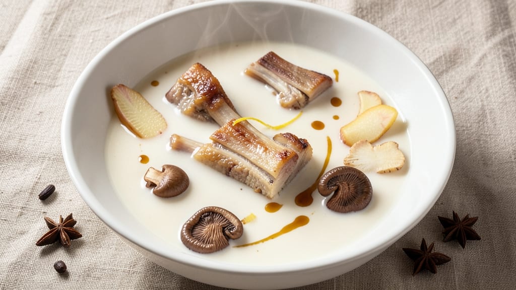 Milky Pork Bone Soup Recipe: Silky Smoothness From Slow-Simmered Bones