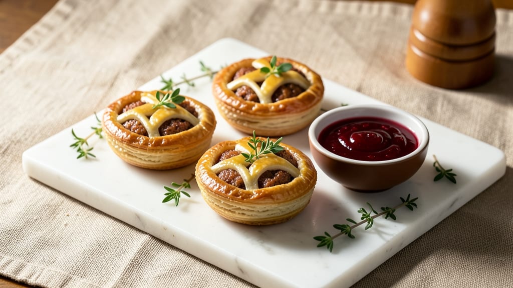 Mini Pork Pies Recipe With Jelly: Savory Crust and Sweet Tart Contrast