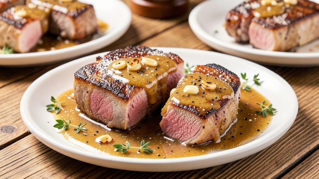 Medium Rare Pork Chops Recipe: Buttery Sear and Juicy Pink Centers Guaranteed
