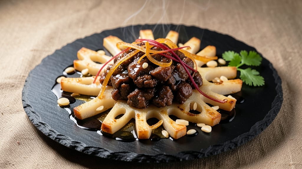 Minced Pork Lotus Root Recipe: Crispy Edges, Silky Roots in 20 Minutes