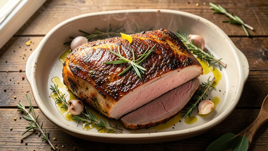 2 Lb Pork Roast Oven Recipe: Juicy Pink Hearts With Herb-Crusted Crisp