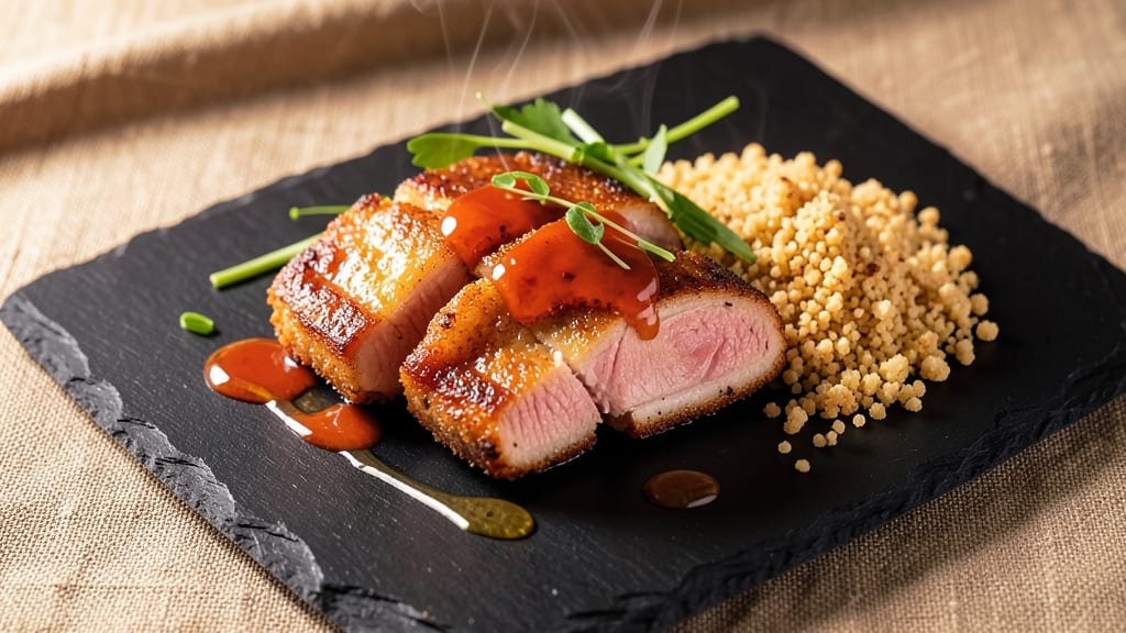 Asian Pork Cutlets Recipe: Glazed With Hoisin and Five-Spice Crunch