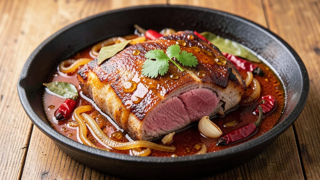 Alamang With Pork Recipe: Slow-Braised Pork in Tangy Tamarind Broth