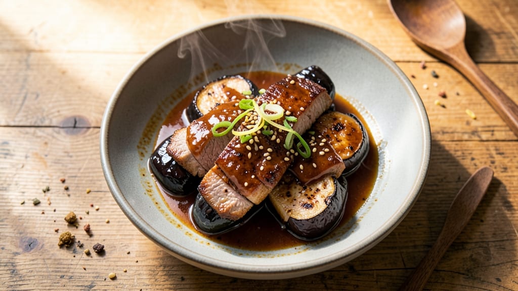 Miso Pork and Eggplant Recipe: Umami-Rich Stir-Fry With Silky Textures