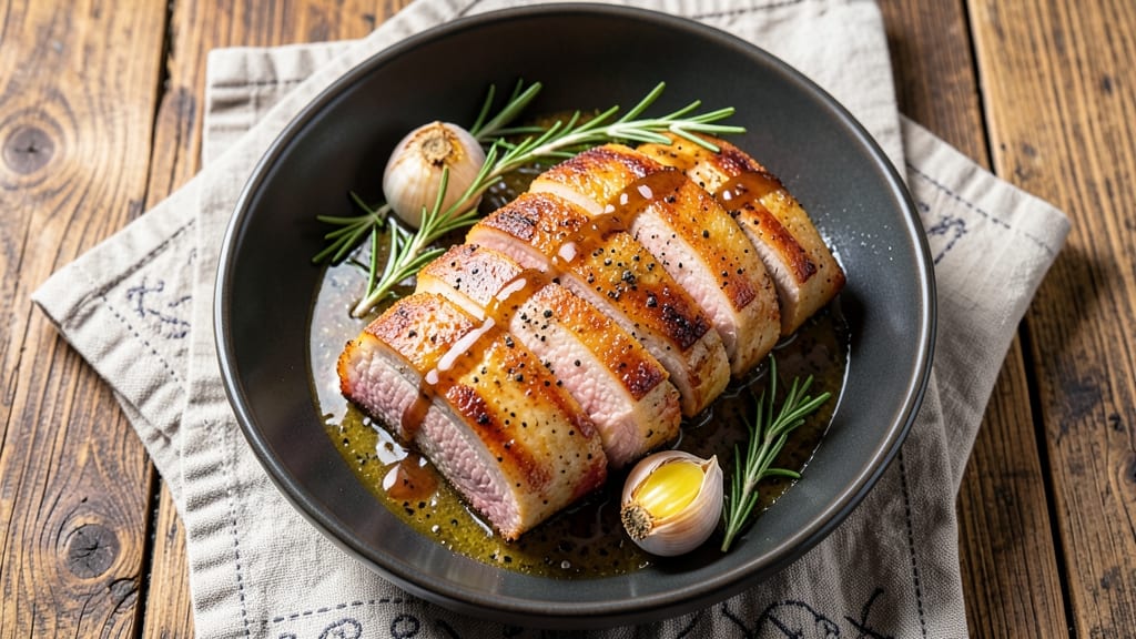 Microwave Pork Roast Recipe: Juicy Pink Centers Guaranteed in 10 Minutes