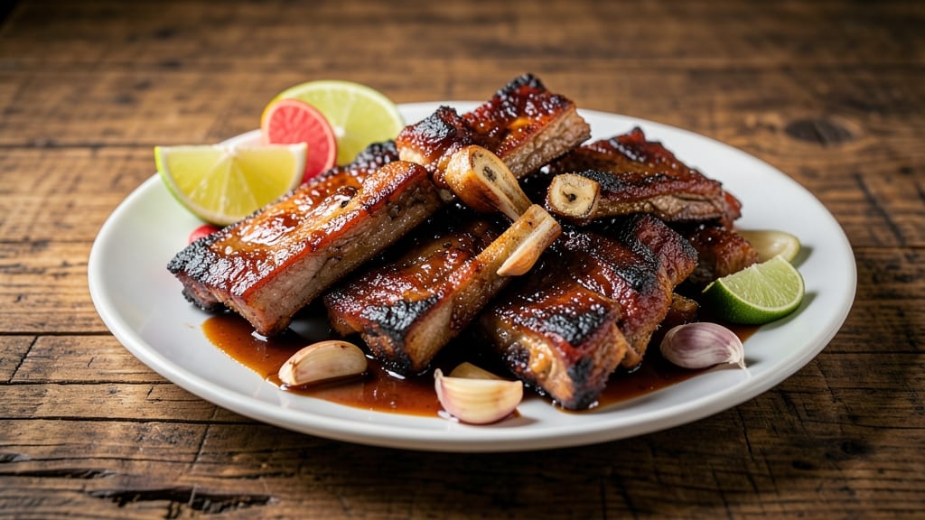 Mexican Pork Spare Ribs Recipe: Smoky Chipotle and Lime-Marinated Bites