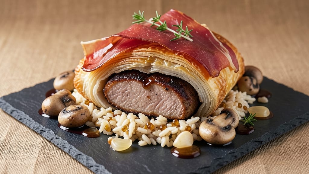 Alton Brown's Pork Wellington Recipe: Herb-Crusted Masterpiece With Juicy Pink Centers