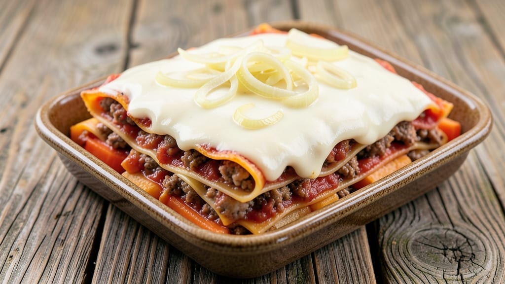 Minced Pork Lasagna Recipe: Layers of Rich Ragù and Melty Cheese