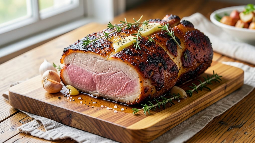 4 Pound Pork Roast Recipe: Crispy Bark, Juicy Pink Core