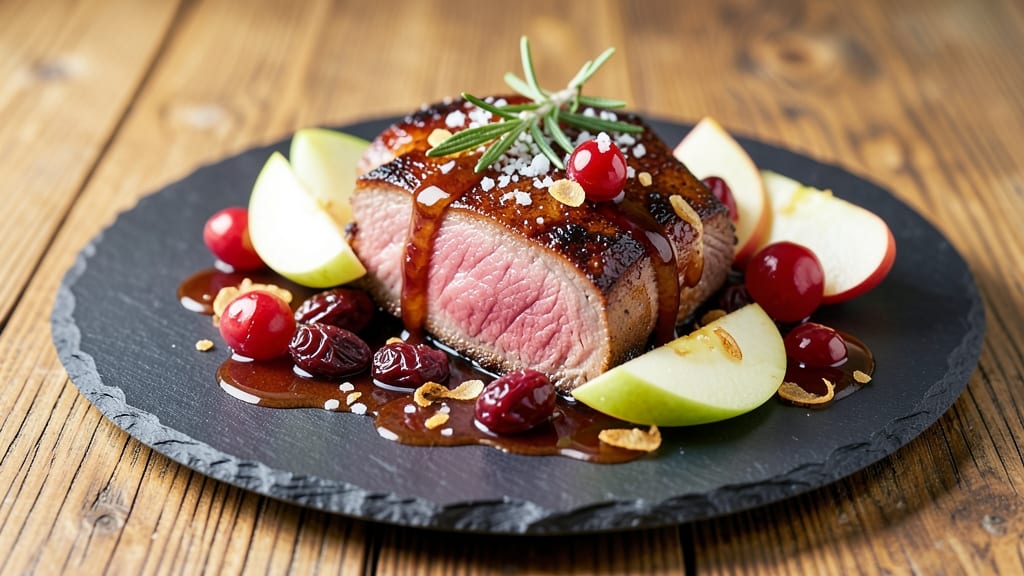 Apple Cranberry Pork Loin Recipe: Sweet-Tart Glaze That Caramelizes Edges