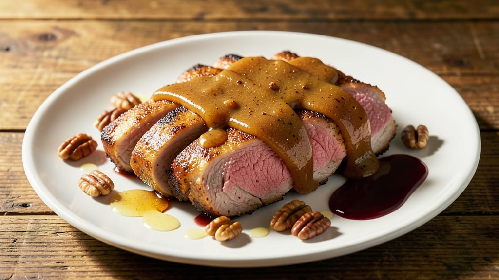 Apple Butter Glazed Pork Tenderloin Recipe: Sweet-Tangy Crust That Caramelizes Edges