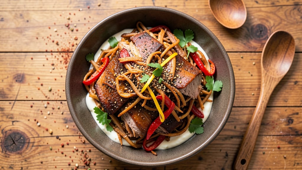 Mediterranean Pulled Pork Recipe: Smoky Za'atar Crust Meets Tender Shreds