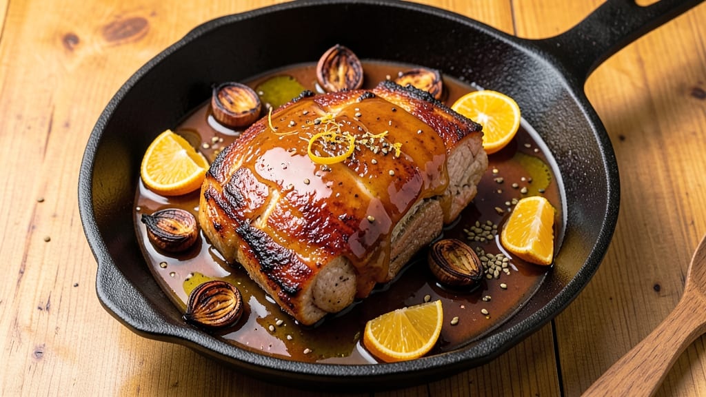 Cuban Pork Shoulder Slow Cooker Recipe: Moist Shreds with Celery Crown Crunch
