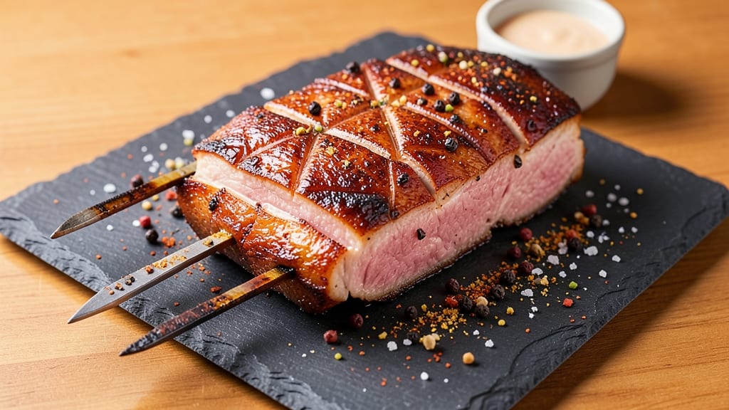Air Fryer Rotisserie Pork Loin Recipe: Crispy Bark, Juicy Core in 30 Minutes
