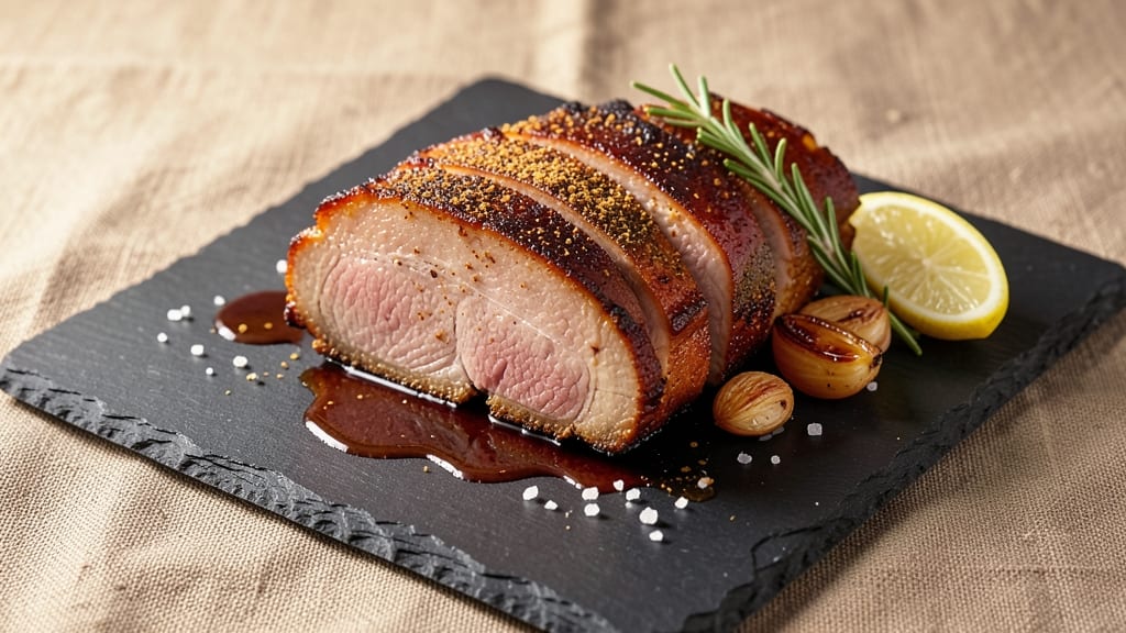 American Pork Belly Recipe: Slow-Roasted Crisp With Juicy Pink Hearts