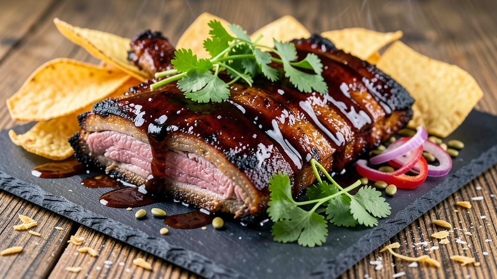 Chipotle Pork Ribs Recipe: Smoky Chipotle Heat Meets Crispy Celery Crowns