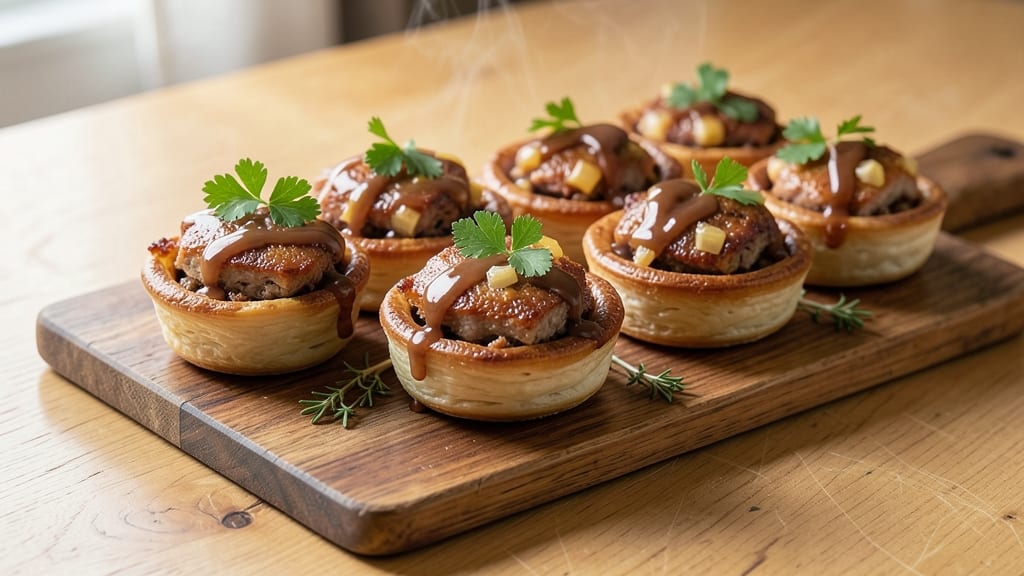 Mini Pork Pies Recipe: Handheld British Bites With Crispy Pastry and Savory Filling
