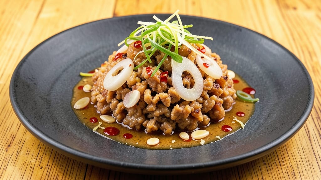 Minced Pork and Water Chestnut Recipe: Crunchy Bites in Silky Sauce