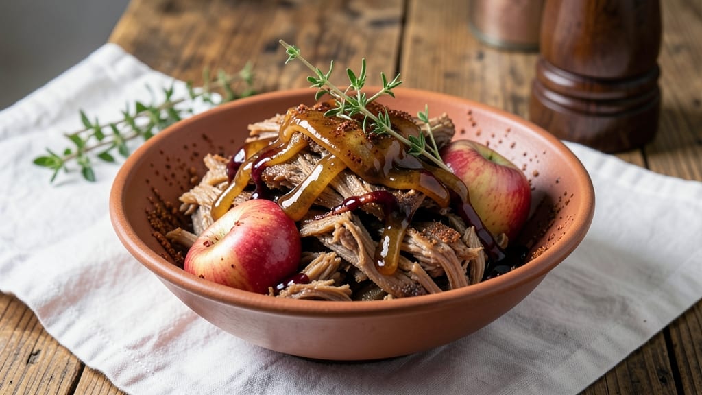 Apple Pulled Pork Recipe: Sweet-Tart Apple Shreds With Smoky BBQ Crunch