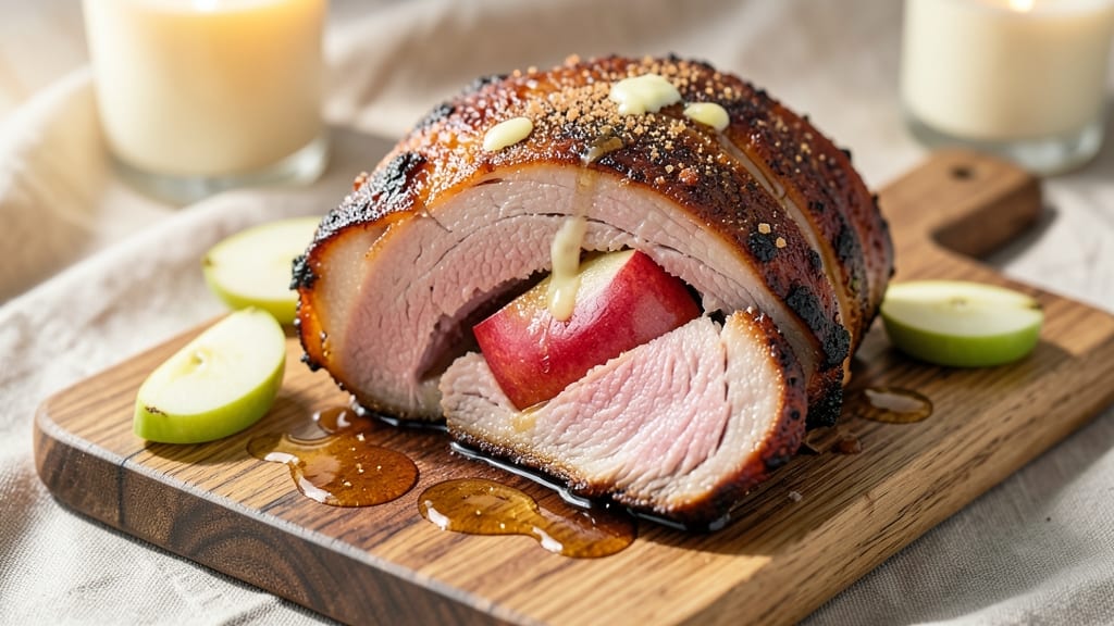 Apple Stuffed Pork Roast Recipe: Sweet-Tart Apple Filling That Caramelizes