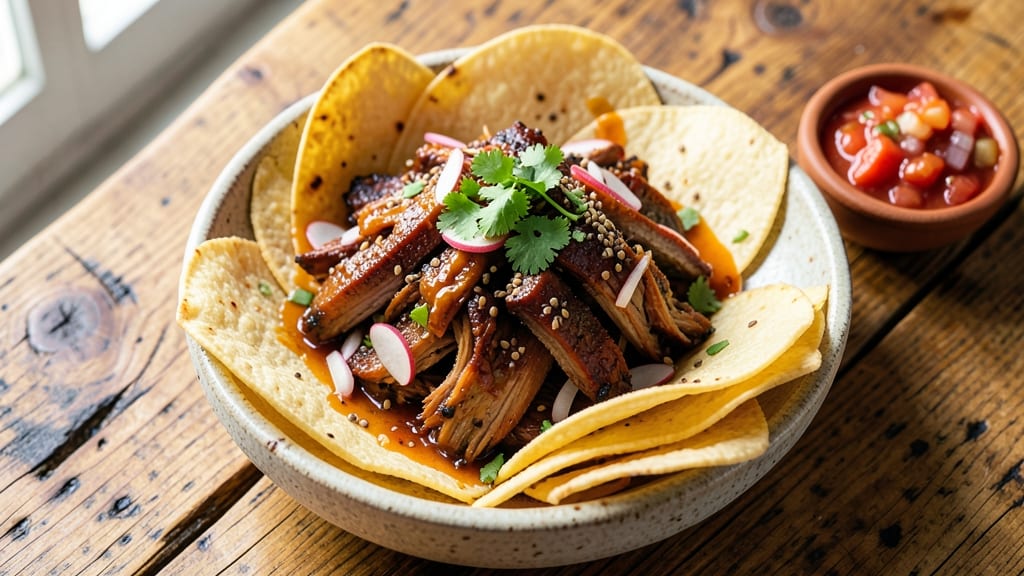 Mexican Style Pulled Pork Tacos Recipe: Smoky Chipotle Shreds With Crunchy Toppings