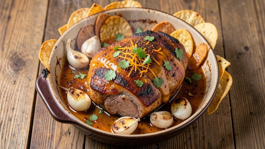 Mexican Pork Roast Recipe Oven: Smoky Cumin and Chipotle Crust With Juicy Pink Hearts