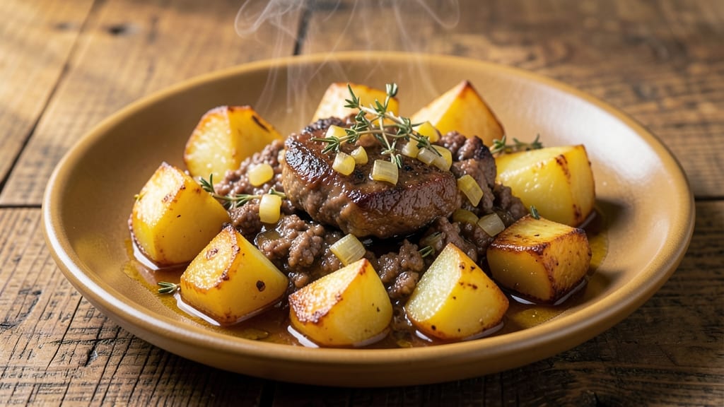 Mince Pork Potato Recipe: One-Pan Crispy-Tender Bites