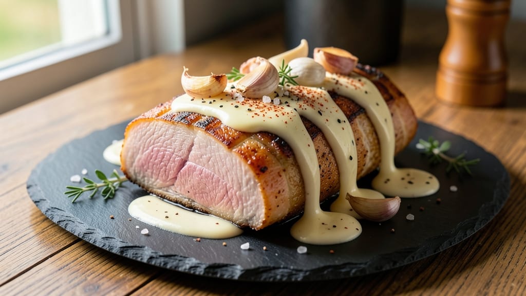 3 Lb Pork Loin Recipe: Smoky Garlic Butter Crust Locks in Moisture