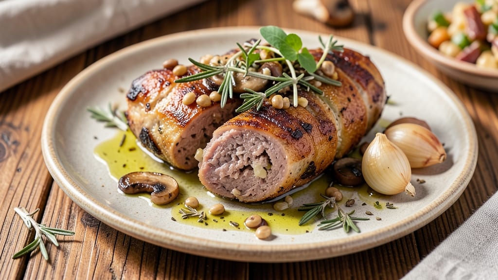 AIP Pork Sausage Recipe: Celery Crown-Crusted, Smoky Herb Stuffed Bites