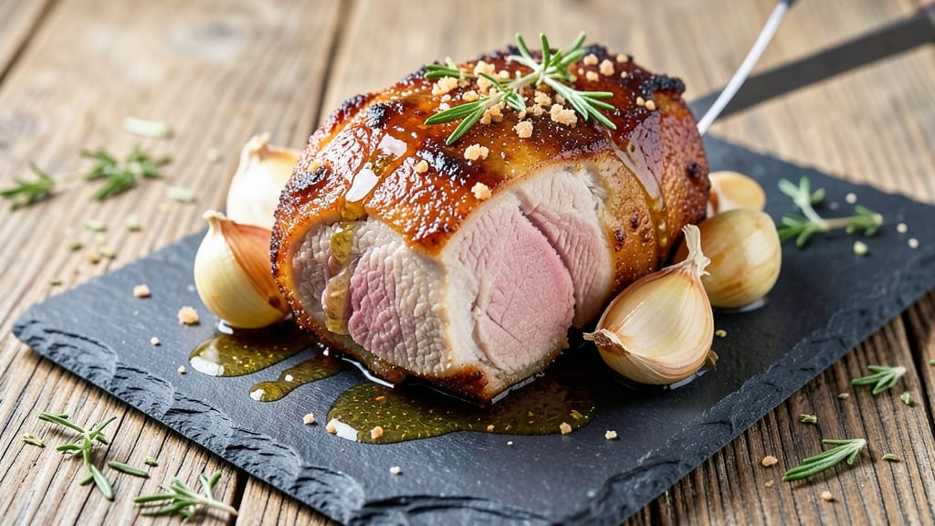 Mini Pork Roast Recipe: One-Pan Crispy Crowns Over Melting Centers