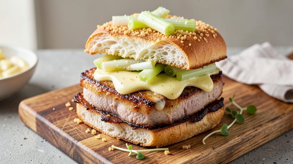 Culver's Pork Tenderloin Sandwich Recipe: Crispy Celery Crowns Over Smoky Tomato Gravy