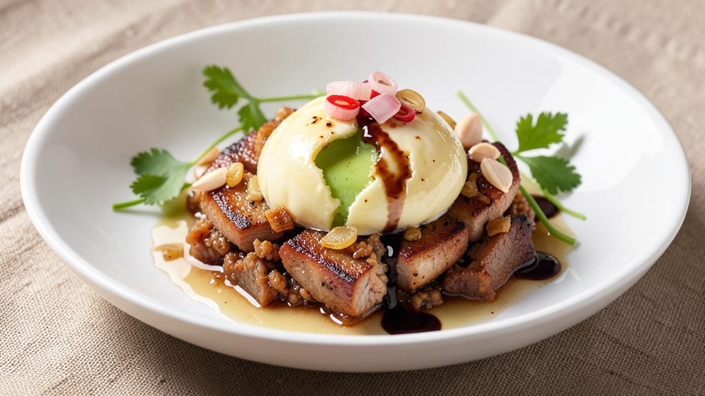 Minced Pork Steam Egg Recipe: Silky Egg Custard with Savory Pork Filling