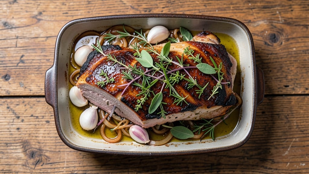 2-Lb Boneless Pork Loin Roast Recipe: Herb-Infused Crispness With Juicy Pink Centers