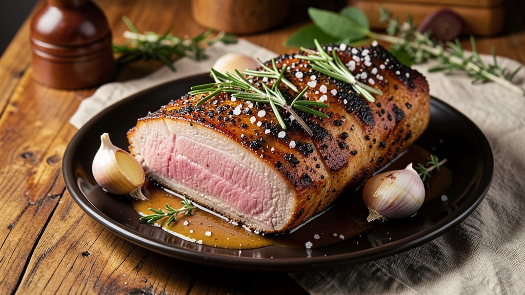 10 Pound Pork Loin Recipe: Herb-Infused Roast With Juicy Pink Centers