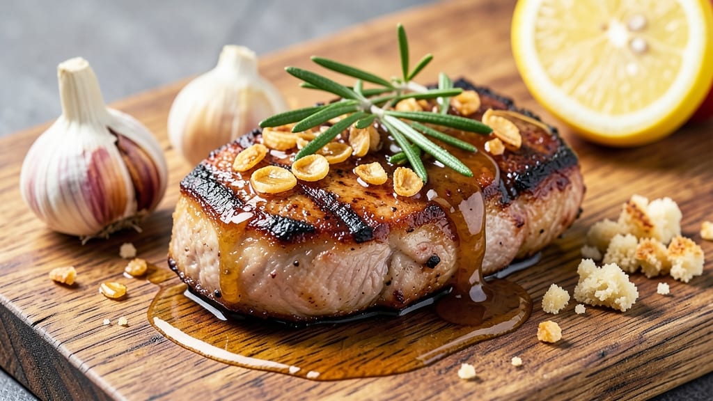 Delicious Grilled Pork Chop Recipe: Smoky Char and Juicy Pink Hearts in 20 Minutes