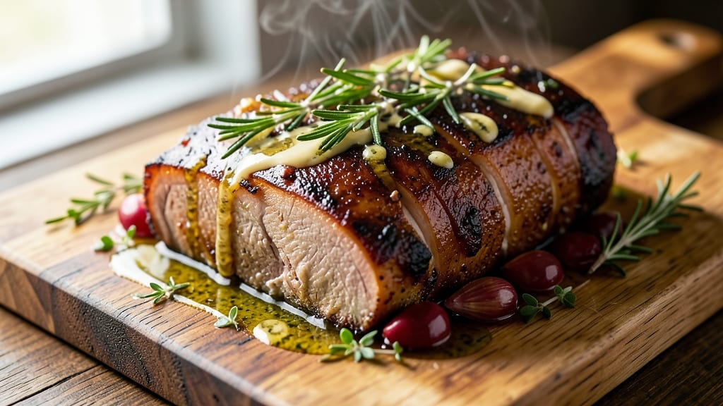 4 Lb Pork Loin Recipe: Herb-Roasted Crust With Juicy Pink Centers