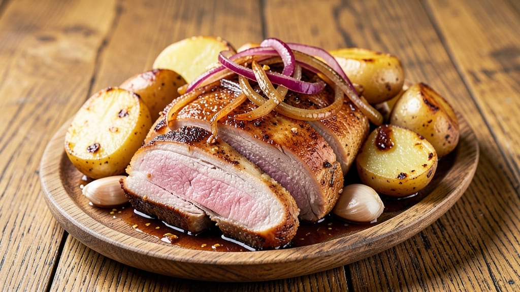 Amazing Pork Tenderloin Slow Cooker Recipe with Potatoes And: One-Pot Dinner With Juicy Meat and Fluffy Spuds