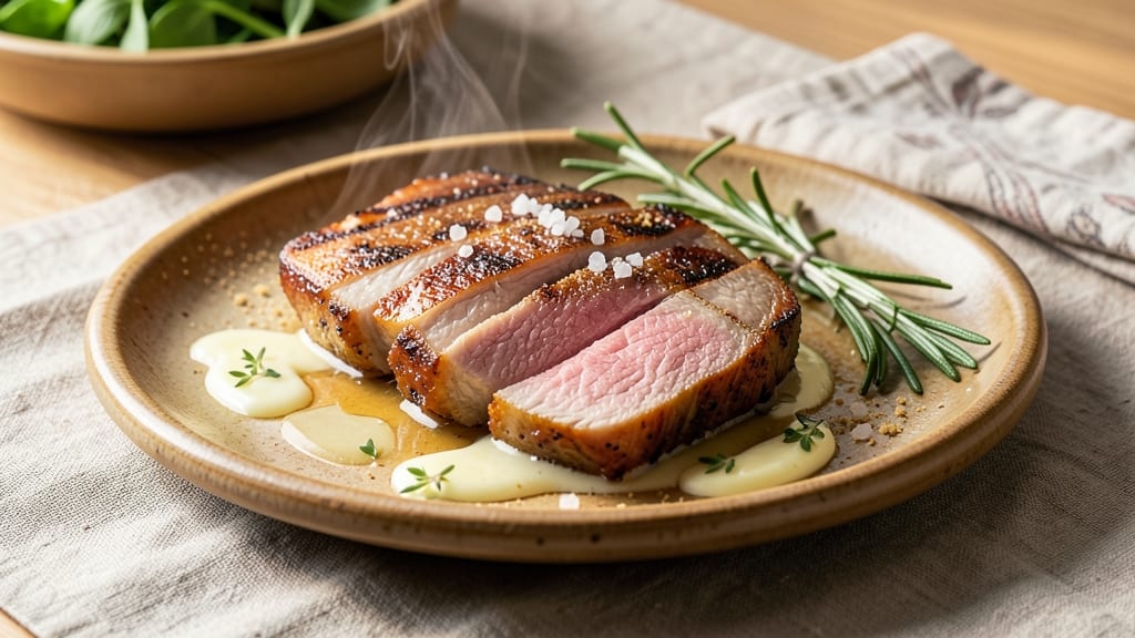 1lb Pork Loin Recipe: Pan-Seared Crispness With Herb Butter Infusion