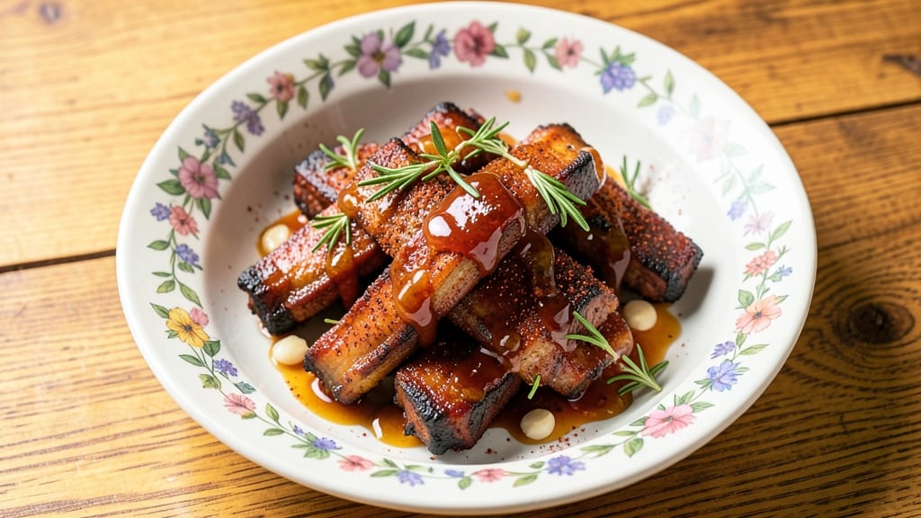 Mini Pork Ribs Recipe: Sticky-Sweet Glaze That Caramelizes Edges